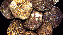 moedas de ouro